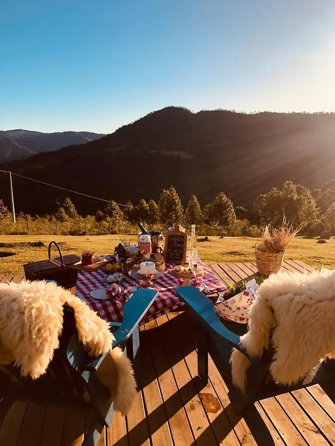 Pousada Colina Dos Ventos - Cabana Alpha Urubici Domek alpejski